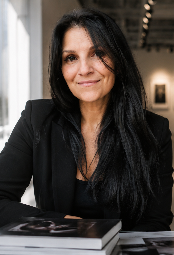 Linda Simeone in una galleria fotografica